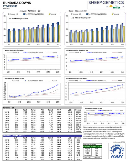 230243 Genetic Trend